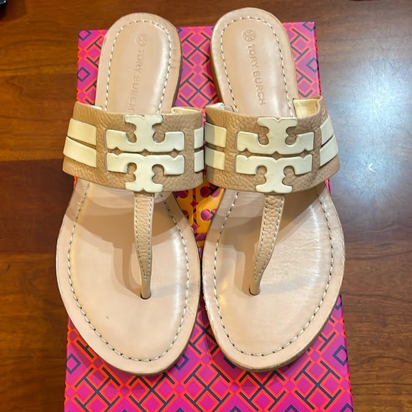 Tory Burch Shoes - Tory Burch Leigh Sandals Sz 7.5